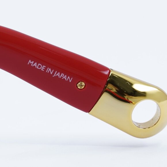 Jacquemus COLAPSO JAC/15 C2 Sunglasses Red Geometric Frame, Grey Lenses - Picture 9 of 10